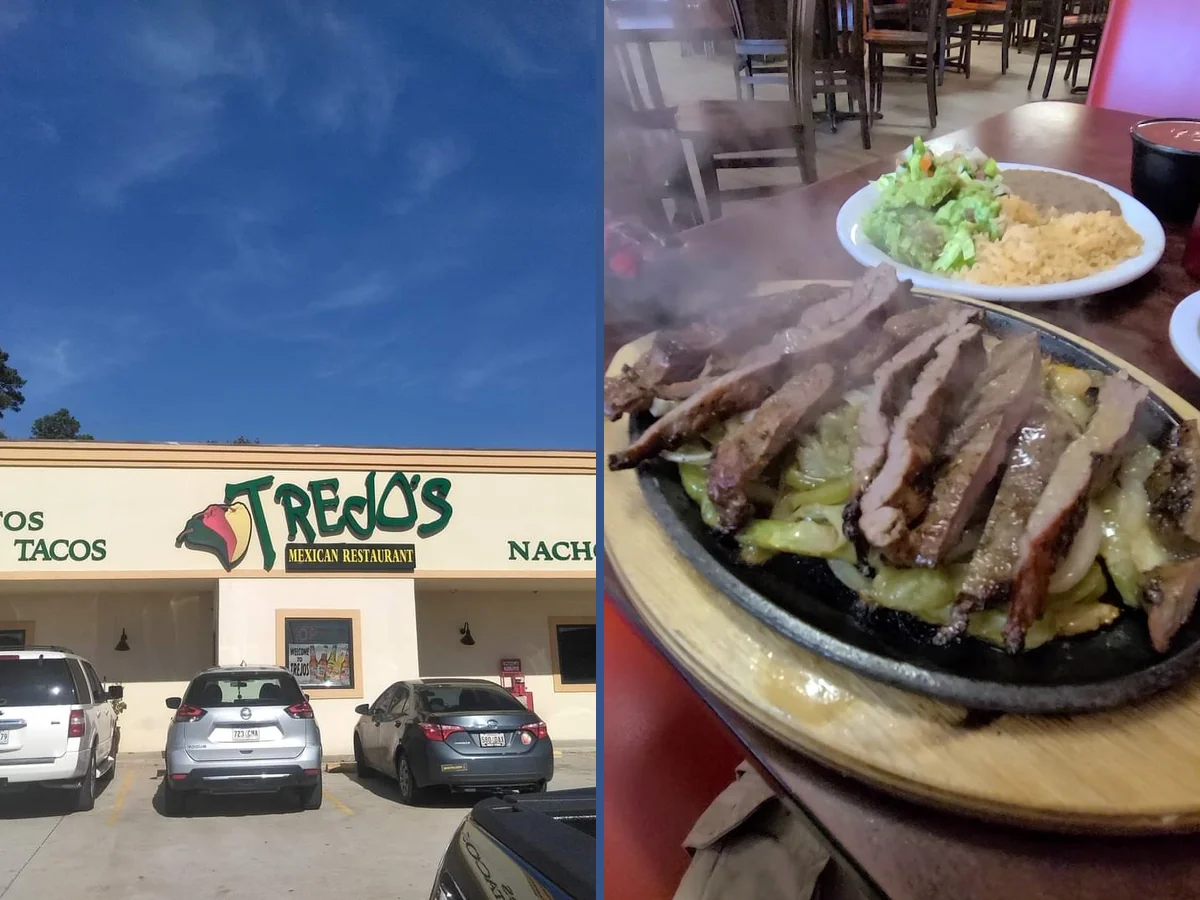Tacos and enchiladas served with fresh sides.